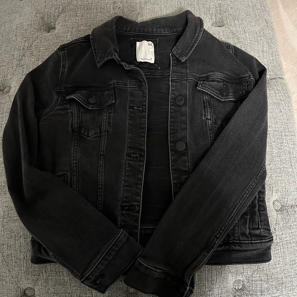 Mudd Black Demin Jacket
